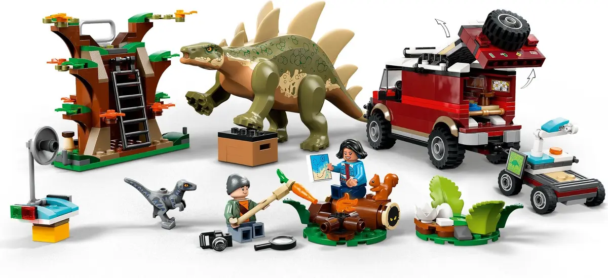 LEGO Jurassic World 76965 Dinosaur Missions: Stegosaurus Discovery set, image 2
