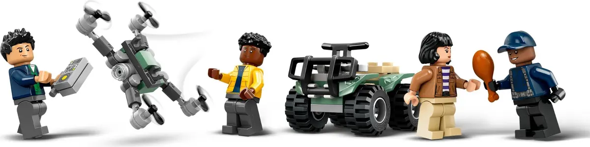 LEGO Jurassic World 76966 Dinosaur Missions: Allosaurus Transport Truck set, image 5