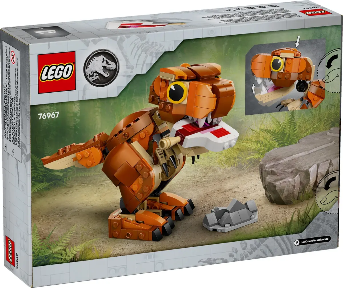 LEGO Jurassic World 76967 Little Eatie: T. rex set, image 2