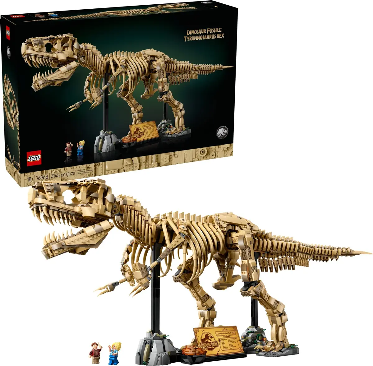 LEGO Jurassic World 76968 Dinosaur Fossils: Tyrannosaurus rex set, image 3