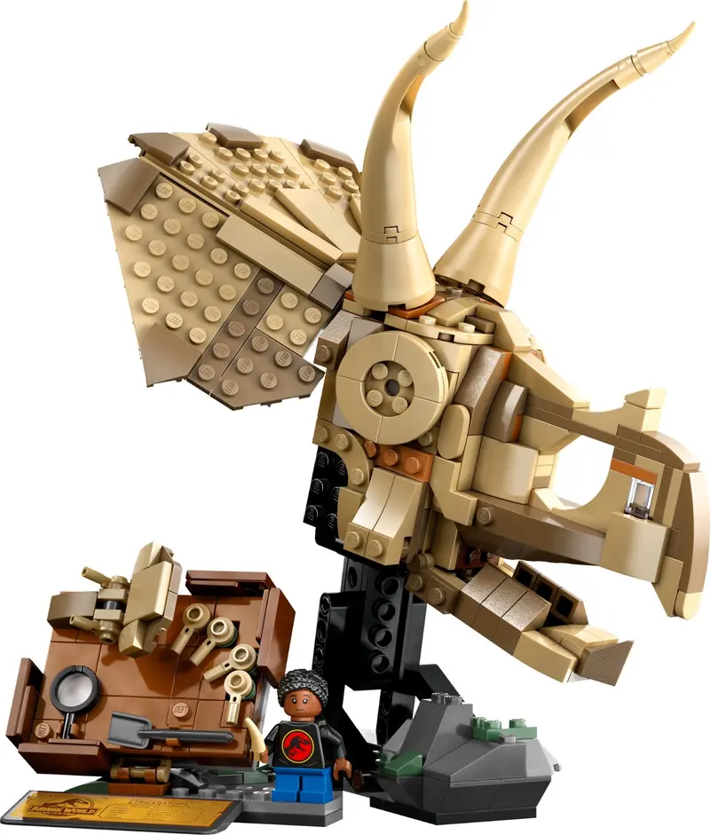 LEGO Jurassic World 76969 Dinosaur Fossils: Triceratops Skull set