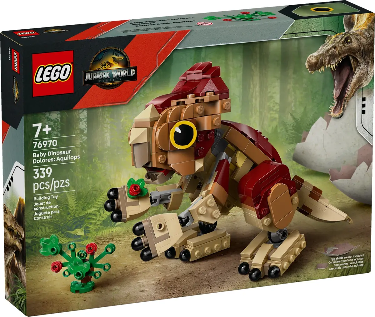 LEGO Jurassic World 76970 Baby Dinosaur Dolores: Aquilops set, image 2
