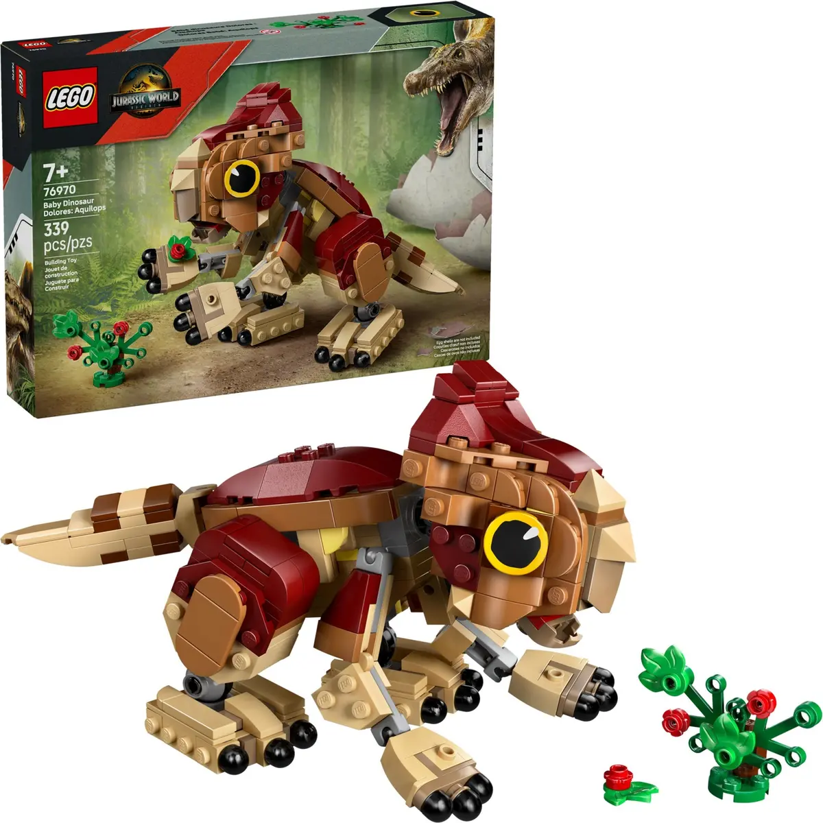 LEGO Jurassic World 76970 Baby Dinosaur Dolores: Aquilops set, image 4