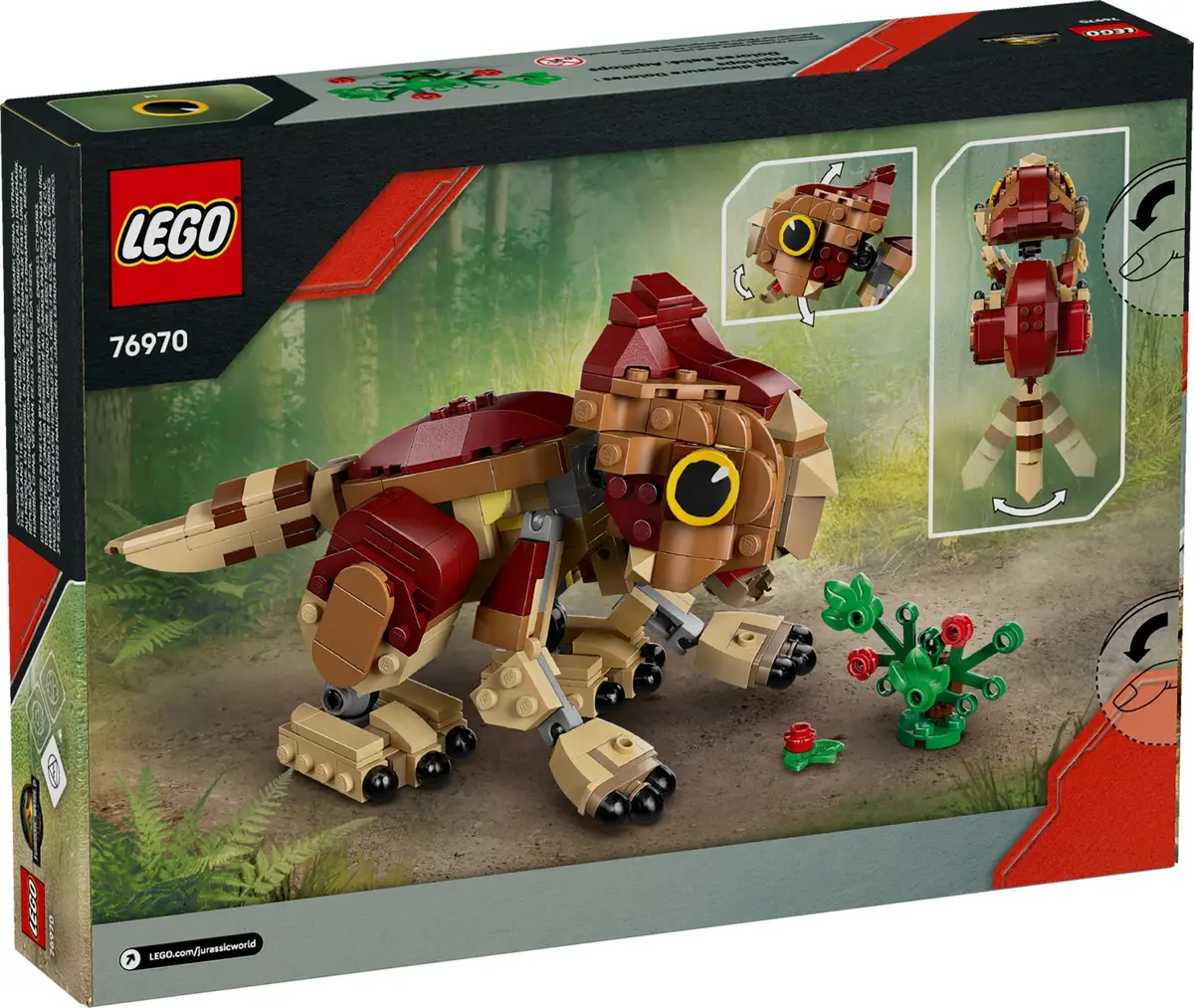 LEGO Jurassic World 76970 Baby Dinosaur Dolores: Aquilops set, image 3