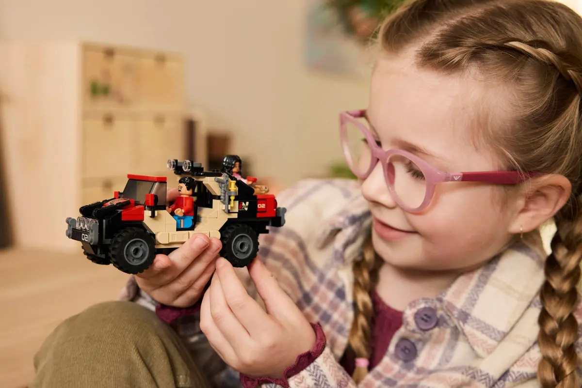 LEGO Jurassic World 76972 Raptor Off-Road Escape set, image 4
