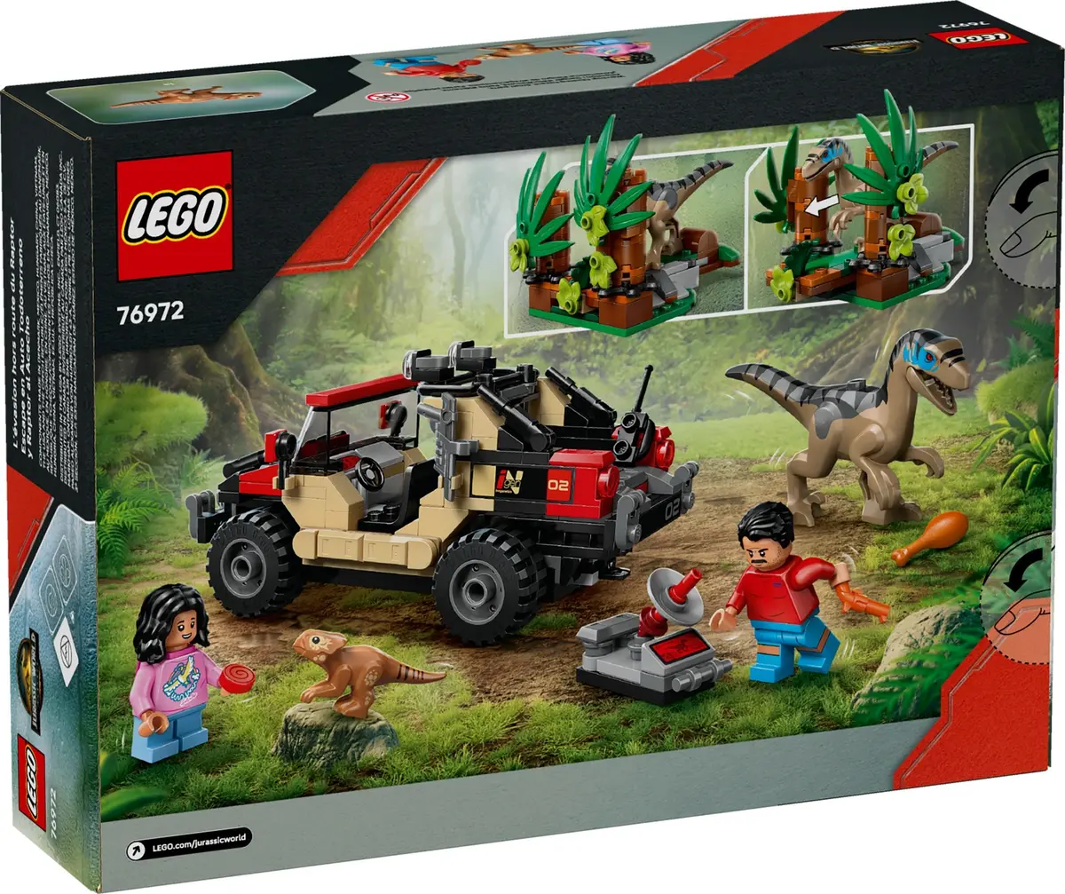 LEGO Jurassic World 76972 Raptor Off-Road Escape set, image 3