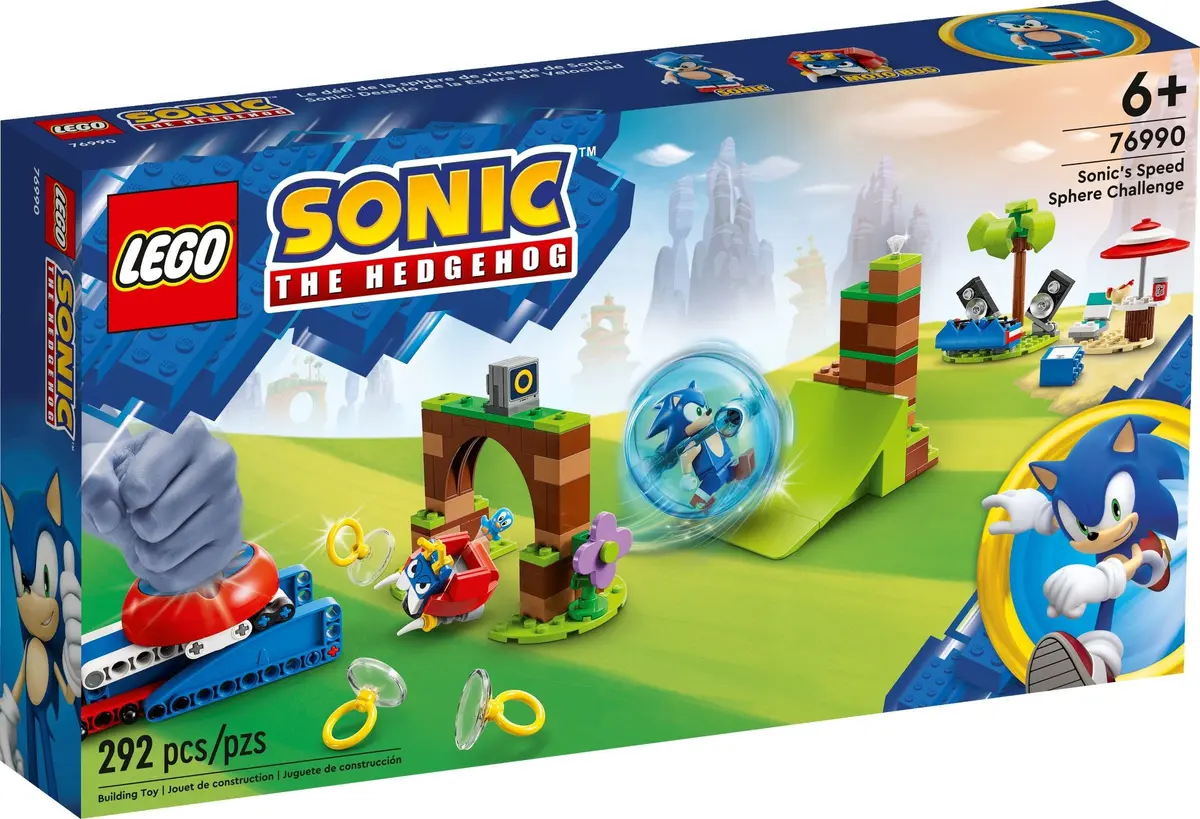 LEGO Sonic the Hedgehog 76990 Sonic's Speed Sphere Challenge set, image 2