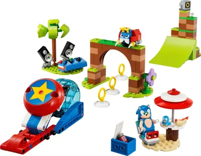 LEGO Sonic the Hedgehog 76990 Sonic's Speed Sphere Challenge set