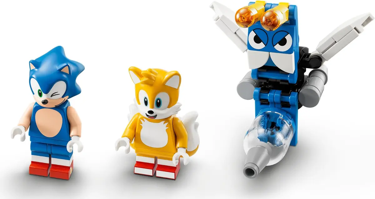 LEGO Sonic the Hedgehog 76991 Tails' Workshop and Tornado Plane set, image 6