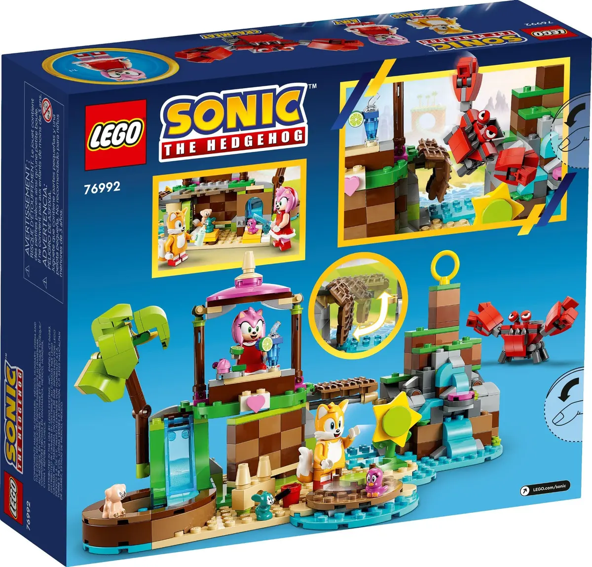 LEGO Sonic the Hedgehog 76992 Amy's Animal Rescue Island set, image 8