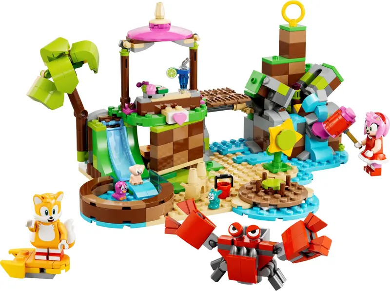 LEGO Sonic the Hedgehog 76992 Amy's Animal Rescue Island set