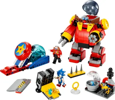 LEGO Sonic the Hedgehog 76993 Sonic vs. Dr. Eggman's Death Egg Robot set