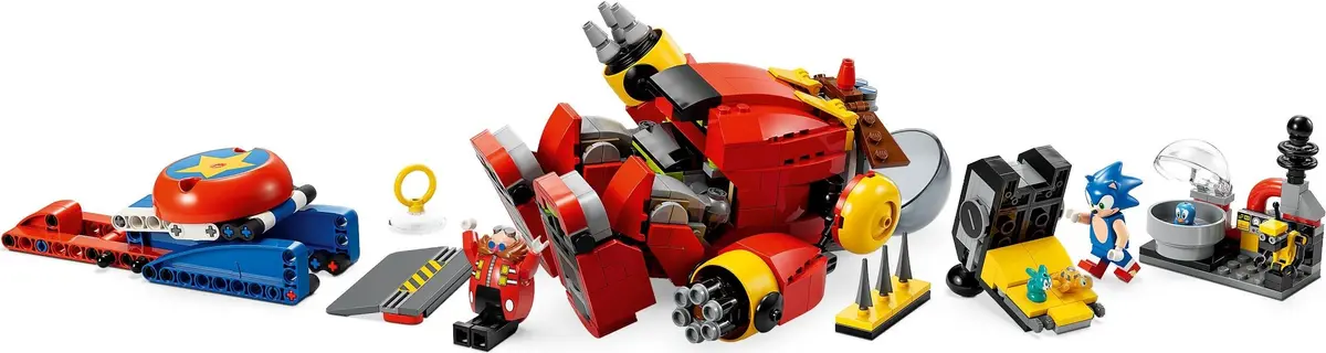 LEGO Sonic the Hedgehog 76993 Sonic vs. Dr. Eggman's Death Egg Robot set, image 3
