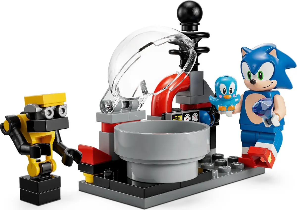 LEGO Sonic the Hedgehog 76993 Sonic vs. Dr. Eggman's Death Egg Robot set, image 4