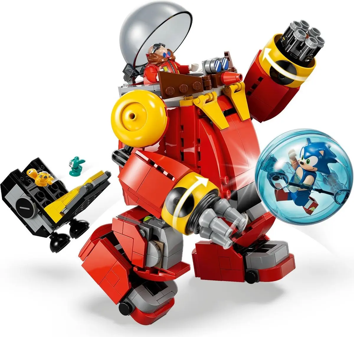 LEGO Sonic the Hedgehog 76993 Sonic vs. Dr. Eggman's Death Egg Robot set, image 5