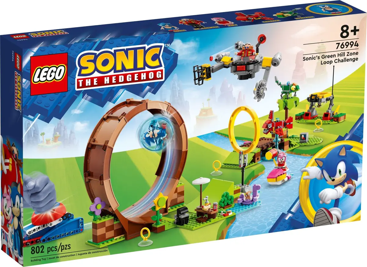 LEGO Sonic the Hedgehog 76994 Sonic's Green Hill Zone Loop Challenge set, image 2