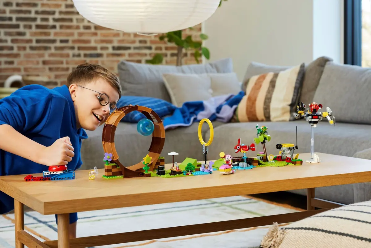 LEGO Sonic the Hedgehog 76994 Sonic's Green Hill Zone Loop Challenge set, image 3