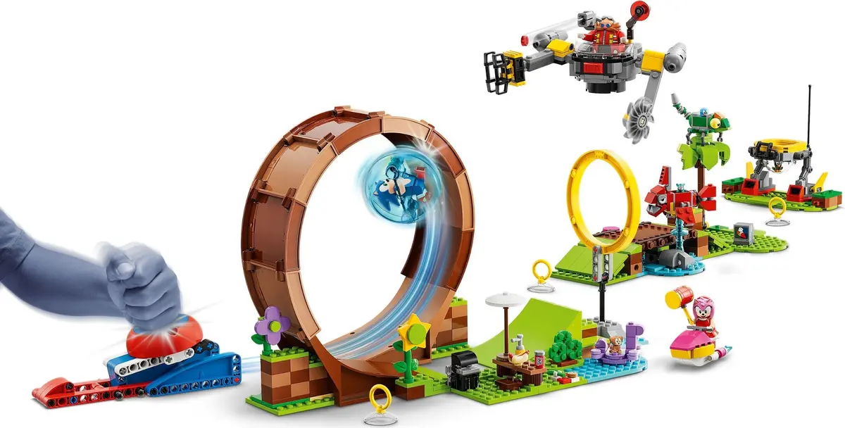 LEGO Sonic the Hedgehog 76994 Sonic's Green Hill Zone Loop Challenge set, image 9