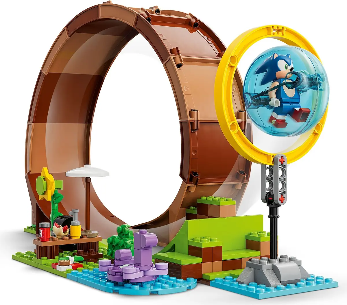 LEGO Sonic the Hedgehog 76994 Sonic's Green Hill Zone Loop Challenge set, image 6
