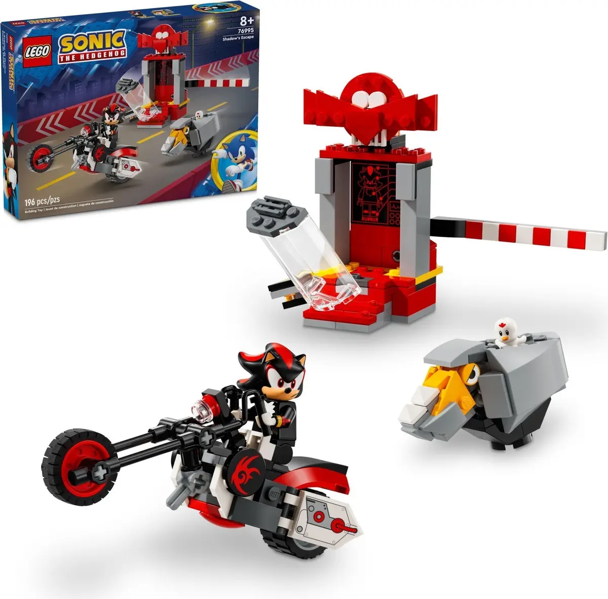 LEGO Sonic the Hedgehog 76995 Shadow's Escape set, image 2