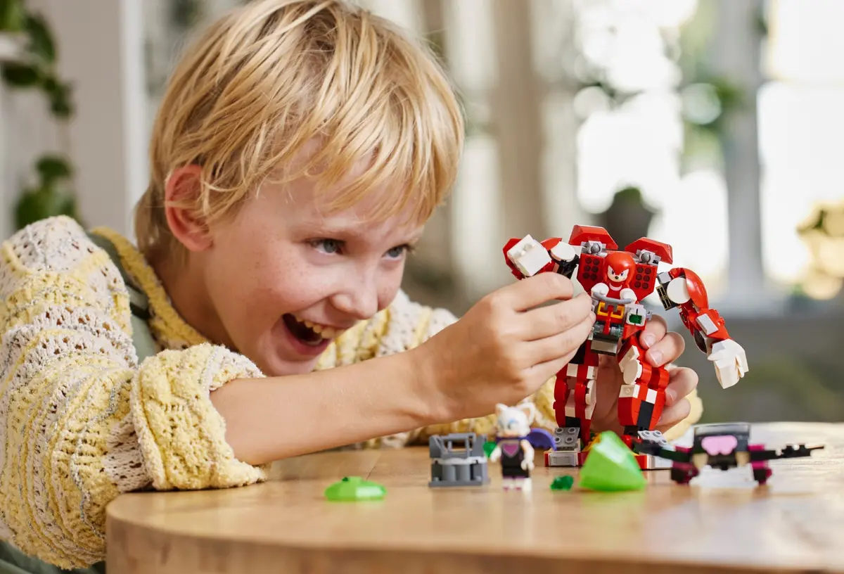 LEGO Sonic the Hedgehog 76996 Knuckles' Guardian Mech set, image 6