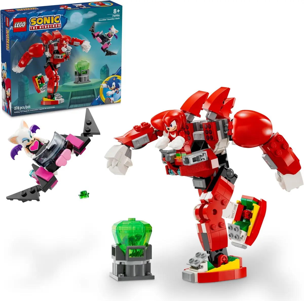 LEGO Sonic the Hedgehog 76996 Knuckles' Guardian Mech set, image 2