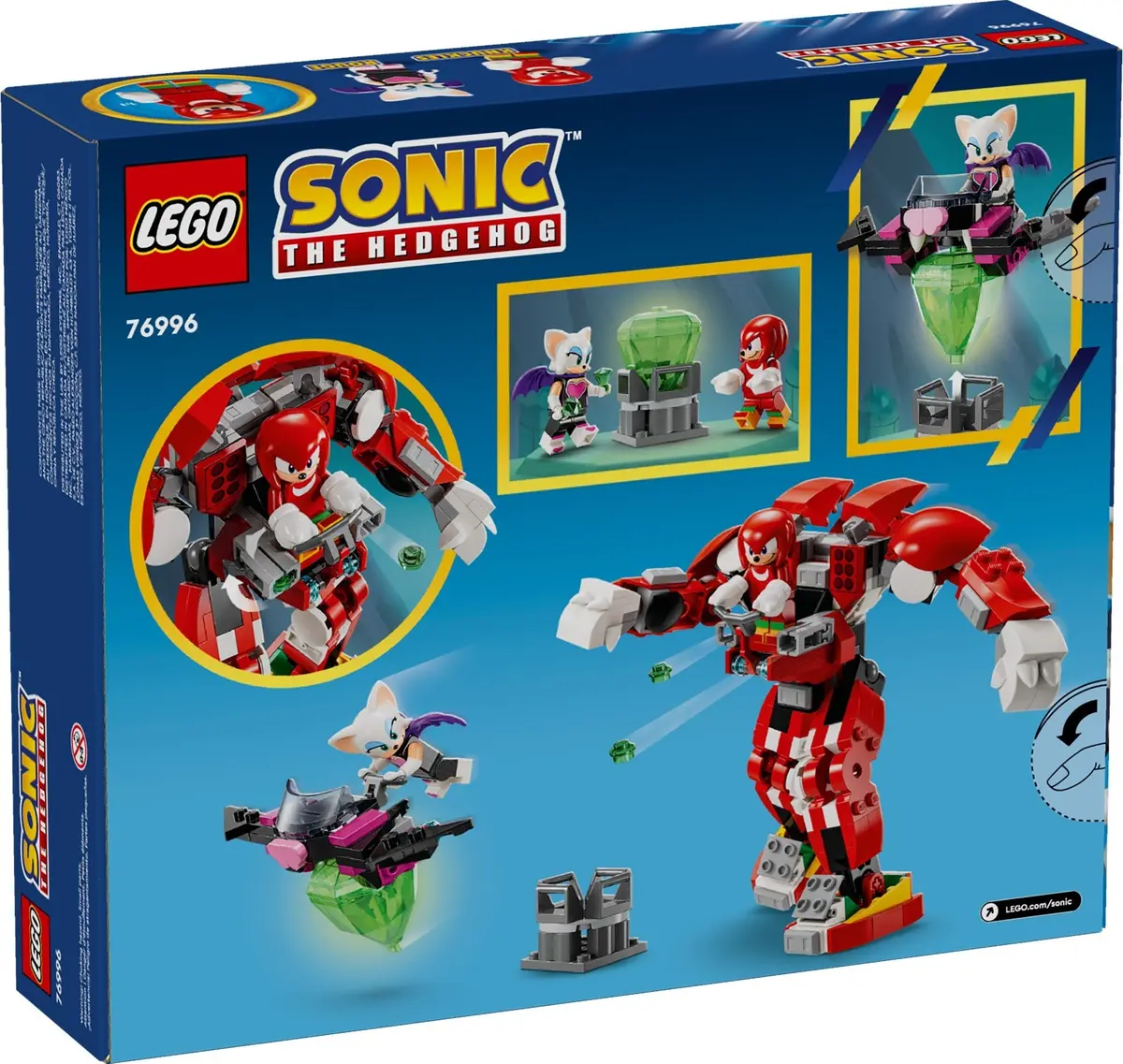 LEGO Sonic the Hedgehog 76996 Knuckles' Guardian Mech set, image 5