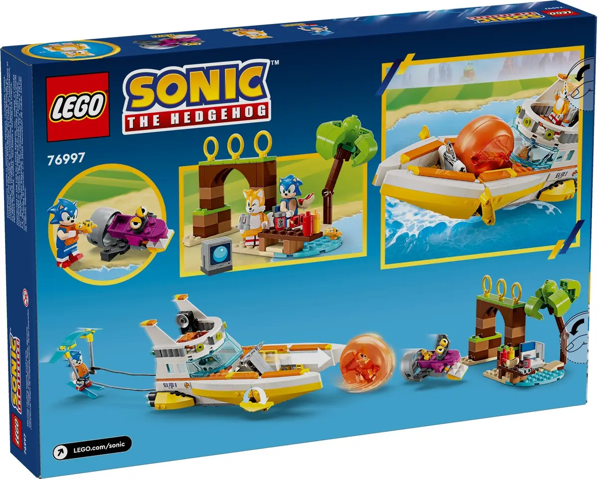 LEGO Sonic the Hedgehog 76997 Tails' Adventure Boat set, image 2