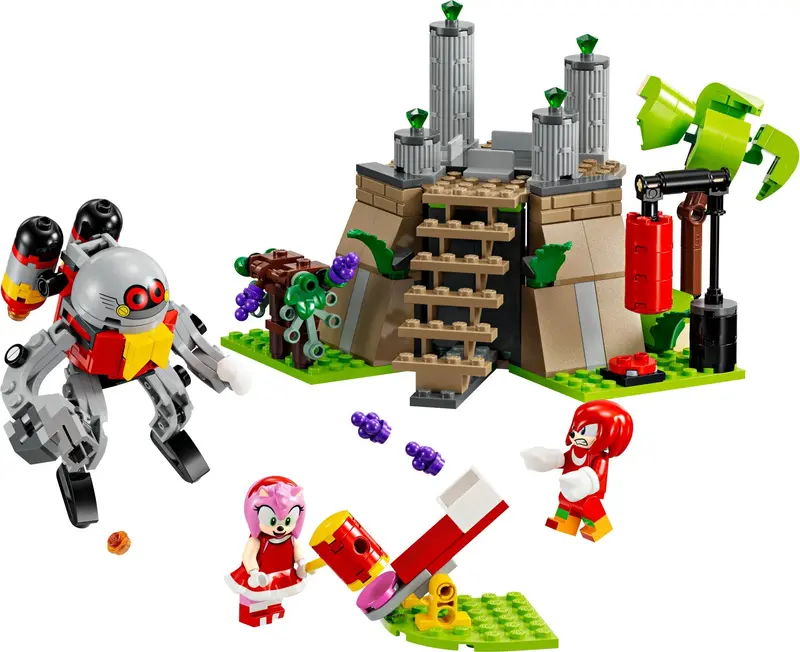 LEGO Sonic the Hedgehog 76998 Knuckles and the Master Emerald Shrine set