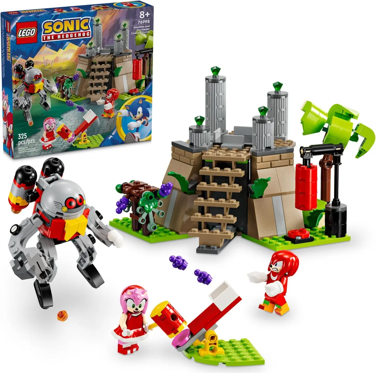 LEGO Sonic the Hedgehog 76998 Knuckles and the Master Emerald Shrine set, image 3
