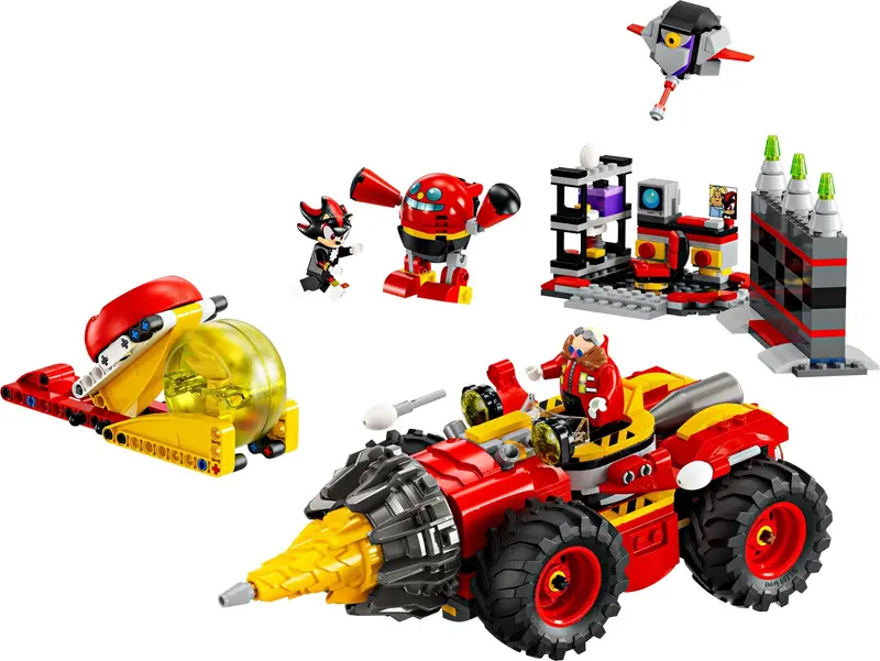 LEGO Sonic the Hedgehog 76999 Super Sonic vs. Egg Drillster set