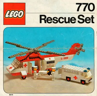 LEGO LEGOLAND 770 Rescue Set set
