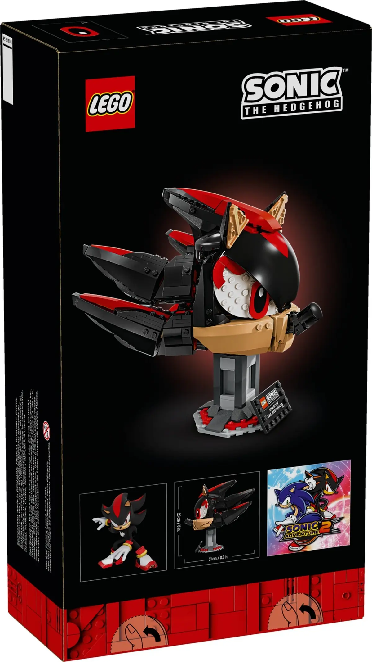 LEGO Sonic the Hedgehog 77000 Shadow the Hedgehog set, image 2