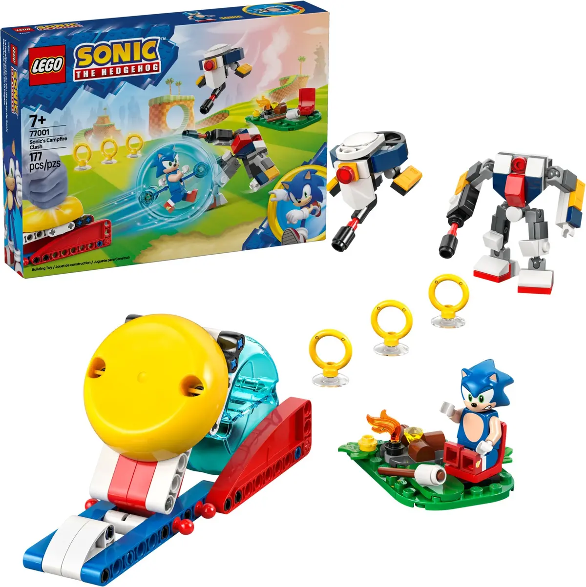 LEGO Sonic the Hedgehog 77001 Sonic's Campfire Clash set, image 4