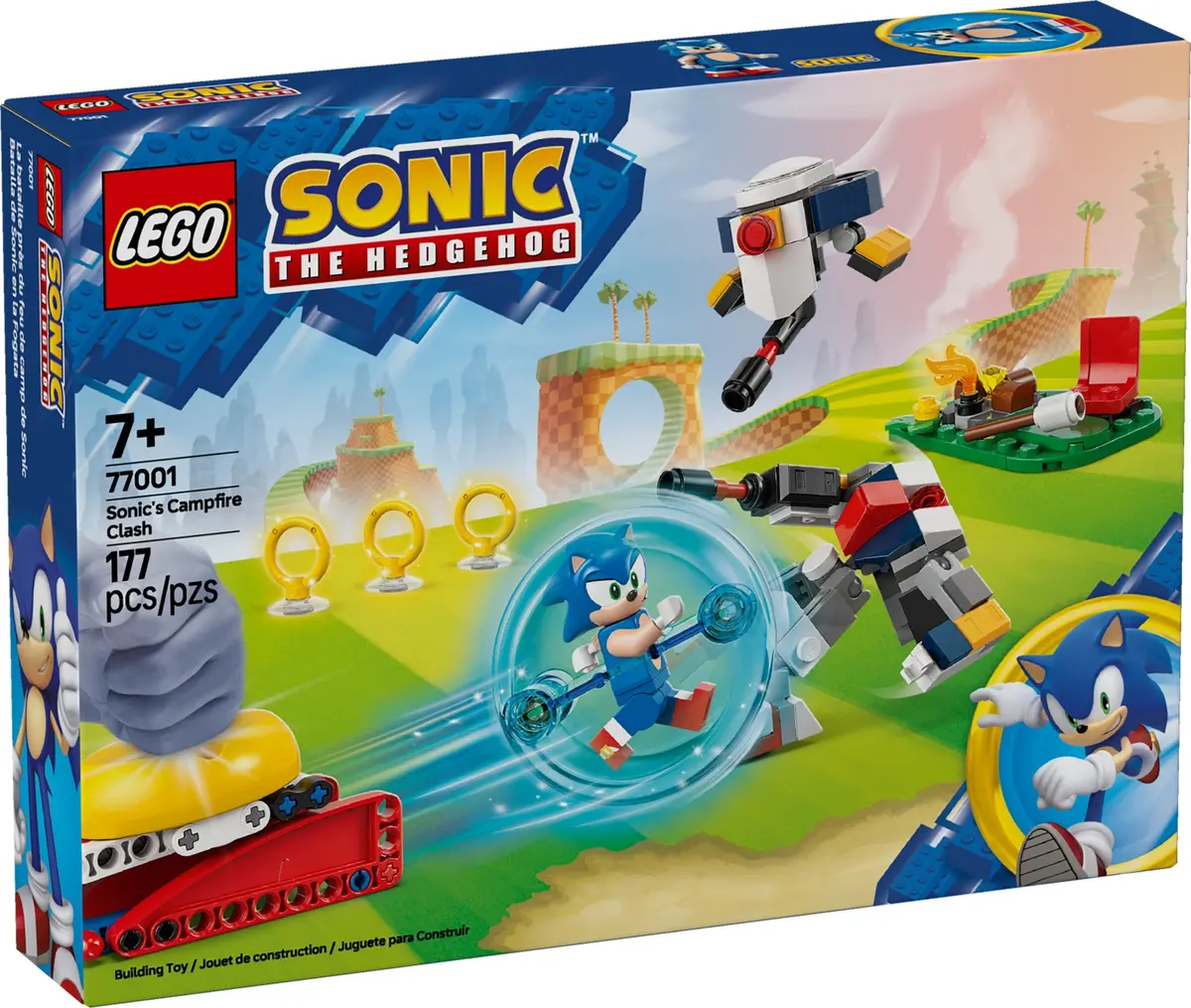 LEGO Sonic the Hedgehog 77001 Sonic's Campfire Clash set, image 2