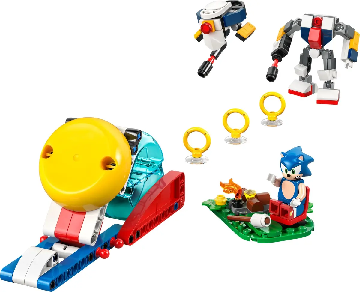 LEGO Sonic the Hedgehog 77001 Sonic's Campfire Clash set