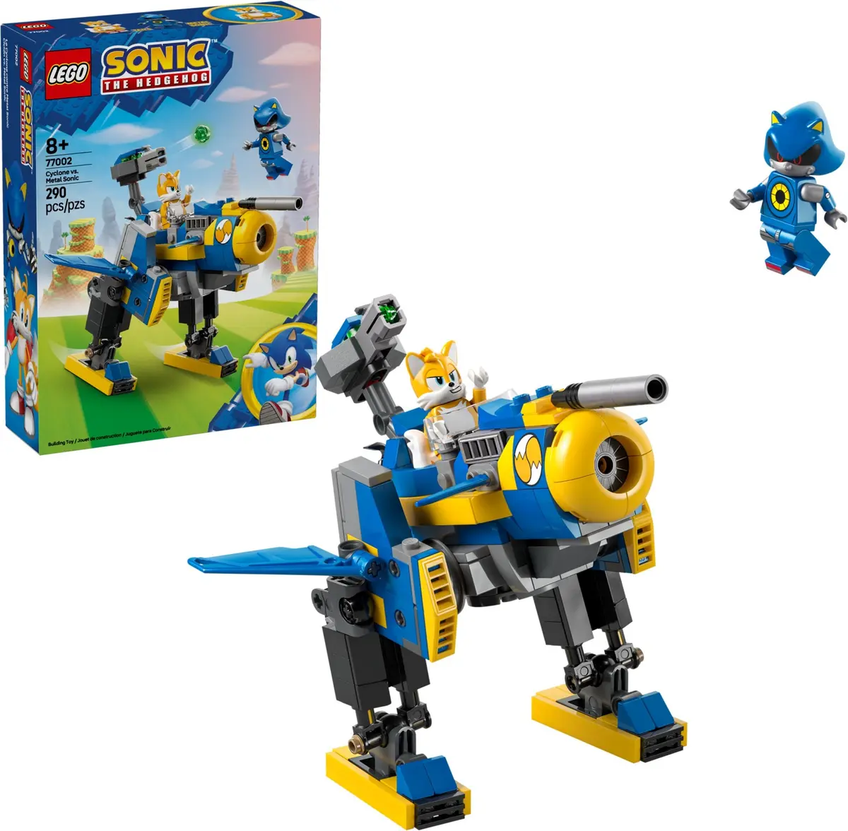 LEGO Sonic the Hedgehog 77002 Cyclone vs. Metal Sonic set, image 3