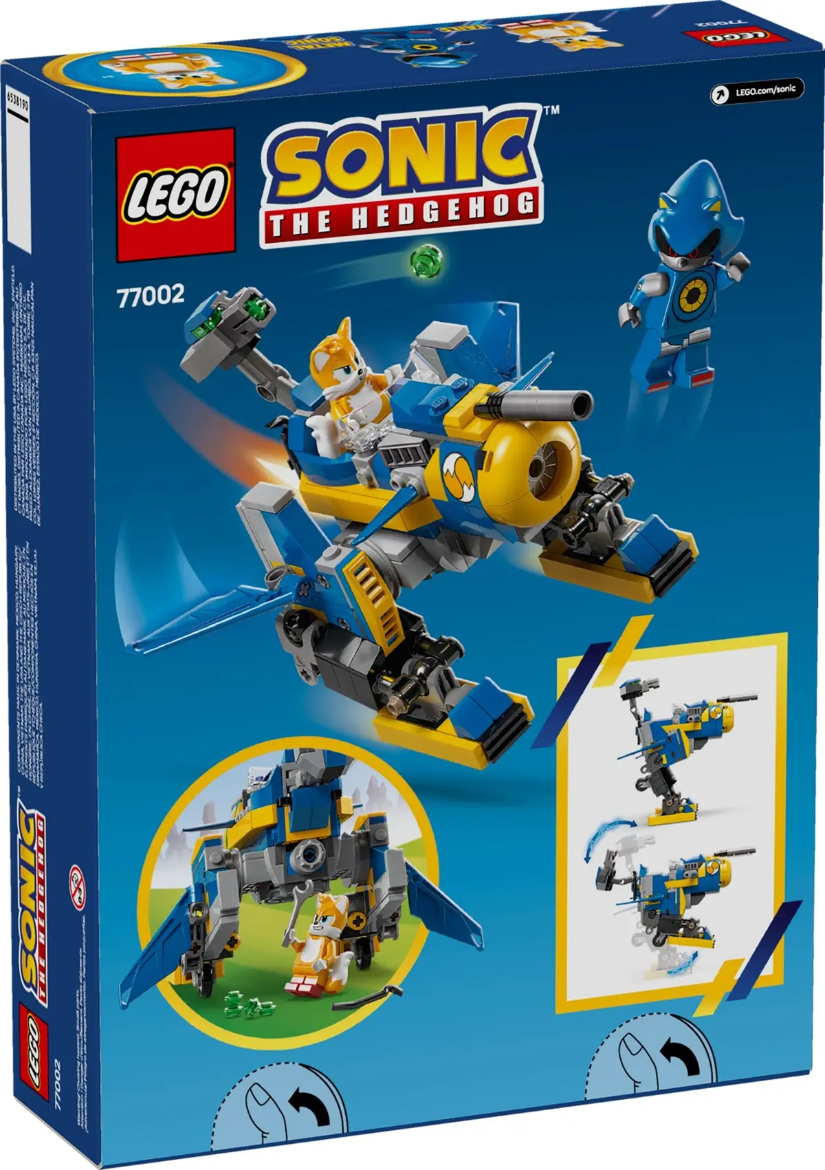 LEGO Sonic the Hedgehog 77002 Cyclone vs. Metal Sonic set, image 2