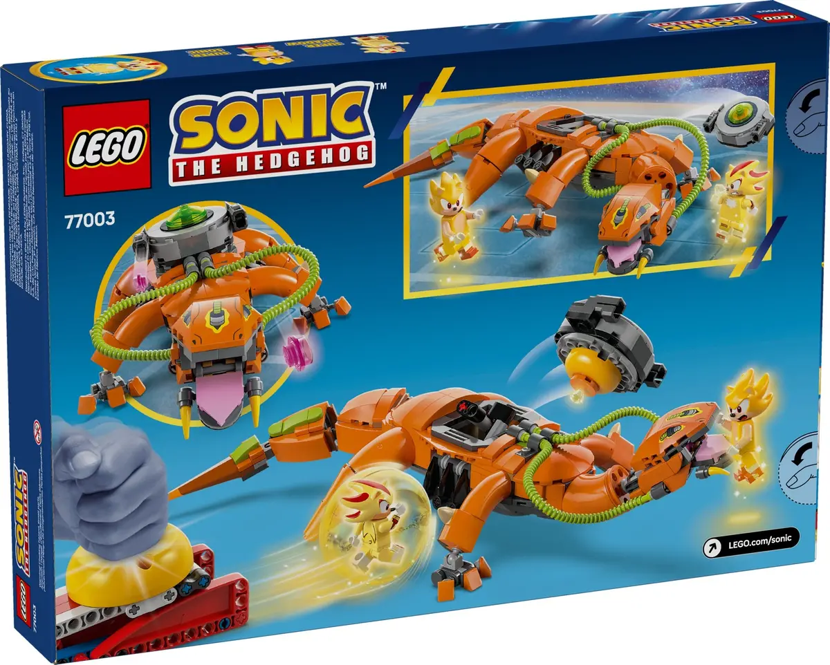 LEGO Sonic the Hedgehog 77003 Super Shadow vs. Biolizard set, image 3