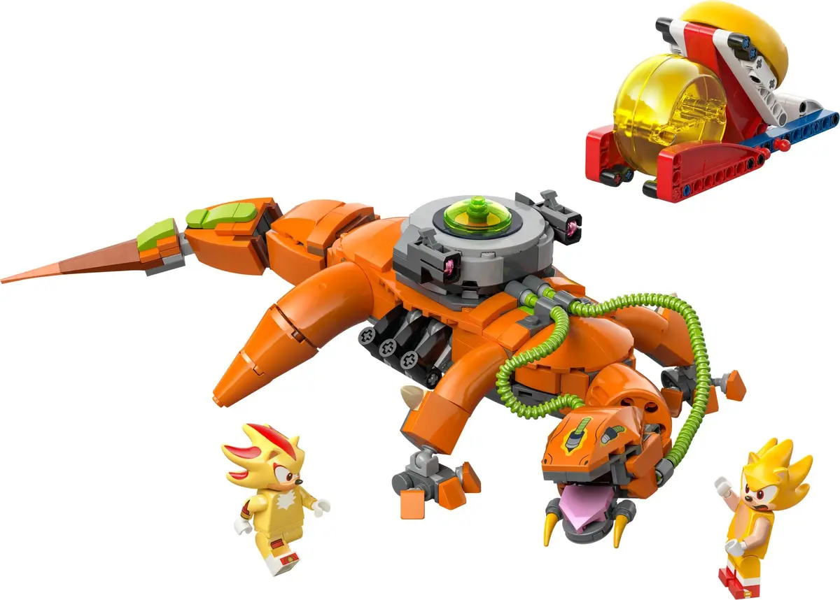 LEGO Sonic the Hedgehog 77003 Super Shadow vs. Biolizard set