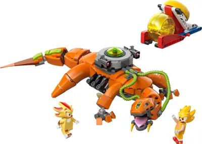 LEGO Sonic the Hedgehog 77003 Super Shadow vs. Biolizard set