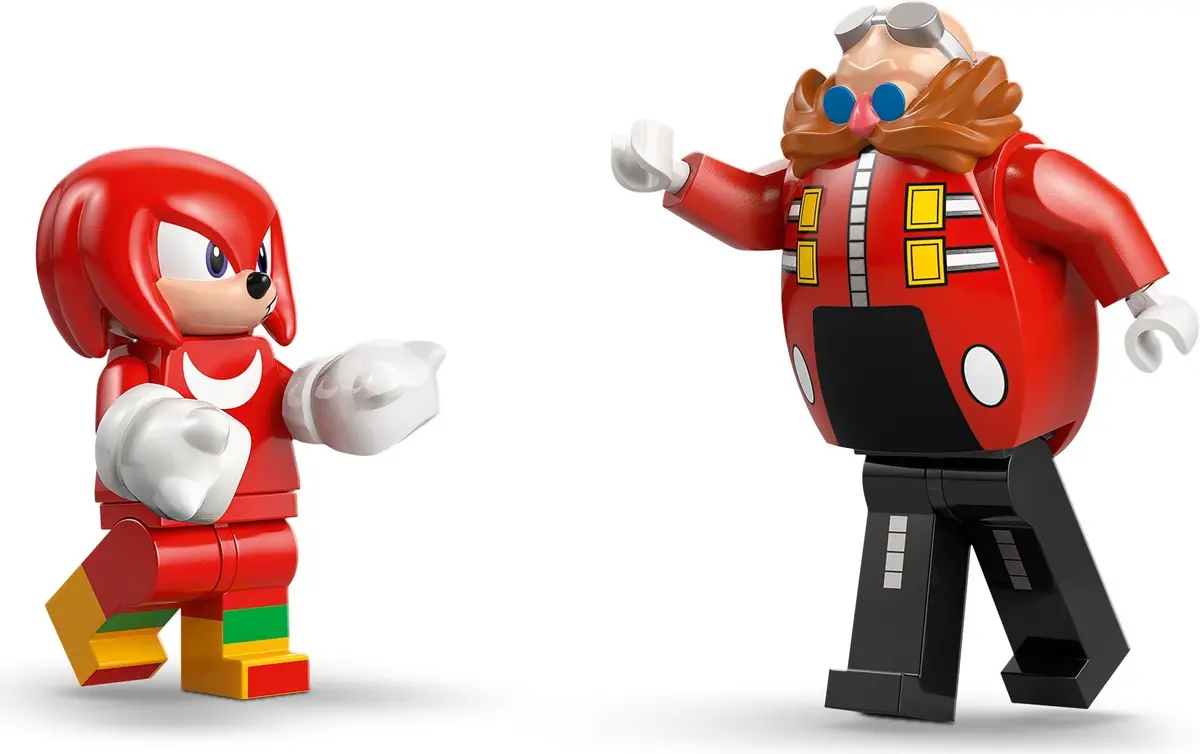 LEGO Sonic the Hedgehog 77005 Knuckles vs. Dr. Eggman Egg Crusher Mech set, image 4