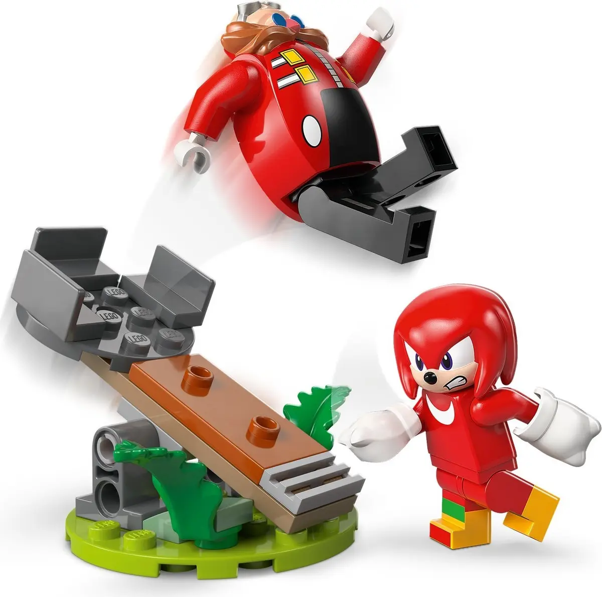 LEGO Sonic the Hedgehog 77005 Knuckles vs. Dr. Eggman Egg Crusher Mech set, image 8