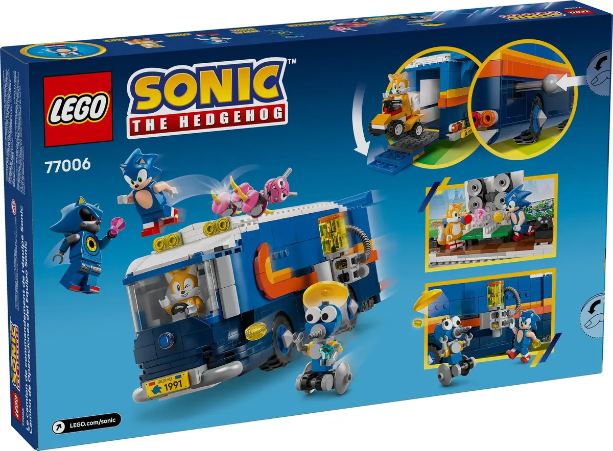 LEGO Sonic the Hedgehog 77006 Team Sonic Command Truck set, image 3