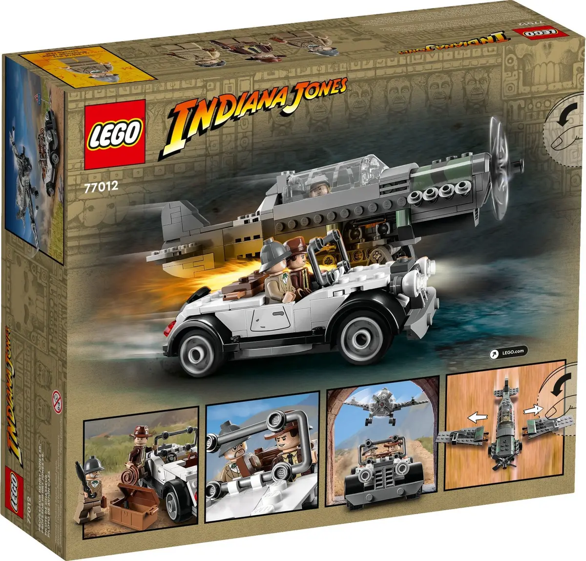 LEGO Indiana Jones 77012 Fighter Plane Chase set, image 8