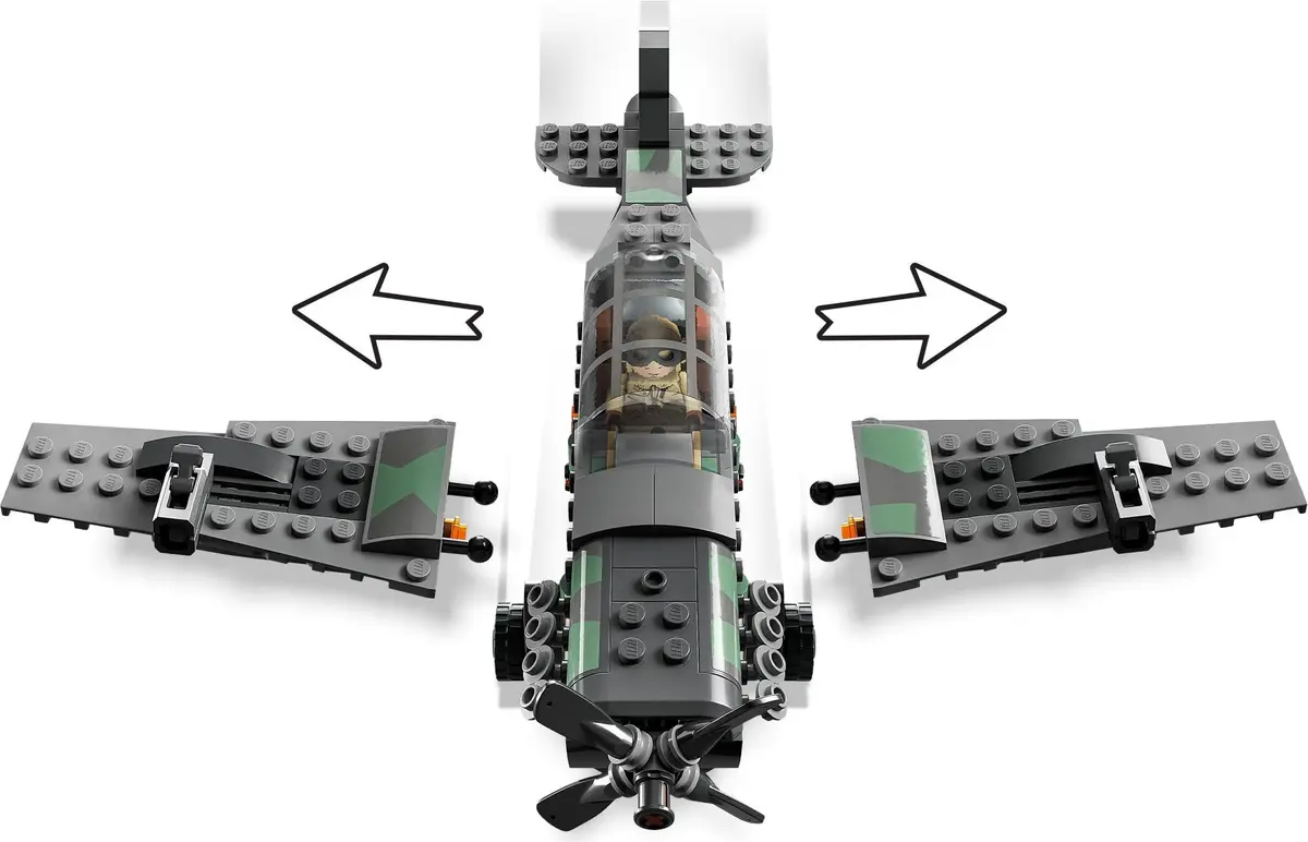 LEGO Indiana Jones 77012 Fighter Plane Chase set, image 6