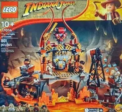 LEGO Indiana Jones 77014 The Temple of Doom set