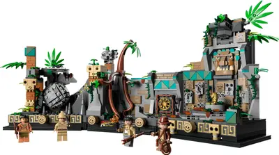 LEGO Indiana Jones 77015 Temple of the Golden Idol set