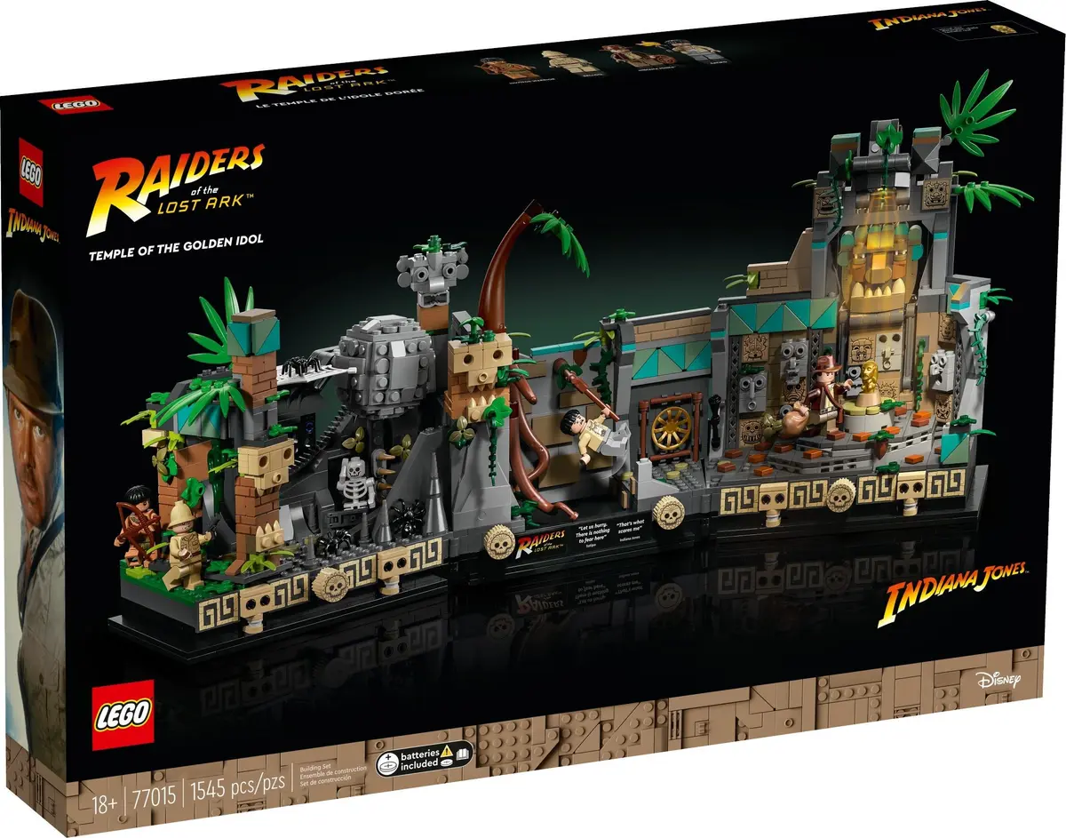 LEGO Indiana Jones 77015 Temple of the Golden Idol set, image 2