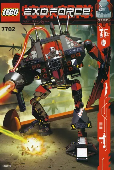 LEGO Exo-Force 7702 Thunder Fury set